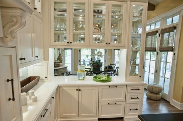 Glass Cabinets Kitchen KC